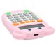 thumbnail image 3 of Arithmetic Exercise Toy Digital Display Voice Prompt 27 Keys USB C Charge Arithmetic Training Machine for Kids Education Pink, 3 of 4