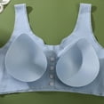 thumbnail image 3 of Front Closure Wireless Bralette for Women Full Coverage Padded Bra No Underwire Plus Size Comfort Sleep Support Bra, 3 of 5