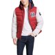 thumbnail image 3 of Chaqueta Tommy Hilfiger para hombre con capucha, acolchada, color rojo, talla XS, 3 of 6