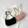 thumbnail image 3 of MUSOIE Small Shoulder Bag for Women Corduroy Handbags Zipper Purses Fashion Top Handle Tote Bags, 3 of 6