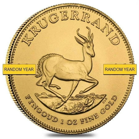 1 oz South African Krugerrand Gold Coin BU (Random Year)