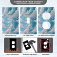 thumbnail image 5 of Switch Panel Switch Decoration 2.76x4.53x0.28 Inches Unused Outlet Cover Switch Plate Wall Plates Living Room Kitchen Bedroom Study Switches Green Cloud, 5 of 8