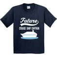 thumbnail image 3 of Inktastic Future Cruise Ship Captain Youth T-Shirt, 3 of 5