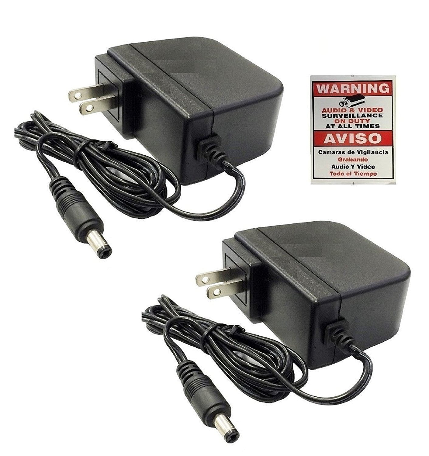 2 Pack 12v 2a 12 Volt Dc 2 Amp Surveillance Camera Power Supply For Night Owl 2 Pack 12v 2a 12 Volt Dc 2 Amp Surveillance Camera Power Supply For Night Owl