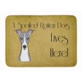 thumbnail image 1 of Carolines Treasures BB1484RUG Italian Greyhound Spoiled Dog Machine Washable Memory Foam Mat, 1 of 4