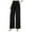 Black, variant on Plebaso Plus Size Pants for Women Elastic High Waist Wide Leg Pants Womens Casual Trousers with Pockets