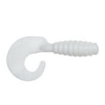 thumbnail image 3 of YUM Grub Soft Plastic 3" White 15 Count, 3 of 5