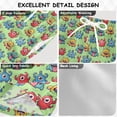 thumbnail image 2 of FORMRS Boys Swim Trunks Quick Dry Mesh Lining Beach Boardshorts, Sizes XS-XL, Cute Monsters Pattern, 2 of 7