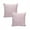 Pink, variant on Home Soft Things Marquesa Dots Embroidery Silk Filled Throw Pillow Cover 2 Piece Set - Coffee - 18" x 18"