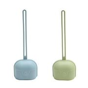 Silicone Pacifier Holder Cases, BPA-Free Newborn Bear Pacifier Case, Baby Pacifiers Silicone Pouch for Travel, Pacifier Accessories for Boys & Girls