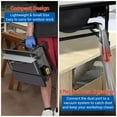 thumbnail image 4 of Accreate Table Saw for Jobsite, 8-Inch 6.7-Amp Copper Motor, Cutting Speed Up to 3576RPM, 24T Blade,Compact Portable Table Saw Kit With Sliding Miter Gauge, Diy and Woodworking, 4 of 7