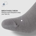 thumbnail image 3 of CAILDANL No Show Socks Men, Low Cut Ankle Short Casual Cotton Socks with Non Slip Grips 6-10/11-13, 3 of 7