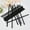 Black, variant on 100-Pack Black Disposable Bendable Plastic Straws - Wedding Party Decorative Drink Accessories