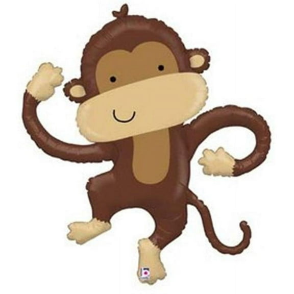 Betallic 40" Monkey Buddy Linky Shapes Balloon