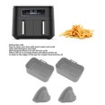 thumbnail image 3 of Rectangular Fryer Silicone Basket, 2Set Heat Resistant Food Grade Fryer Silicone Pot Dishwasher Safe  For Kitchen, 3 of 9