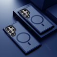 thumbnail image 1 of Translucent Magnetic Shockproof Case for Samsung Galaxy S20 to S24 Series FE Ultra Plus Magsafe Compatible, 1 of 9