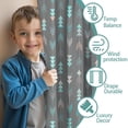 thumbnail image 3 of Blackout Kids Curtains,Boho Bohemia Geometric Line Art Childrens Insulated Curtains Set Of 2,Bedroom Essentials,Toddler Room Decor 42"x54"(106x137cm), 3 of 4
