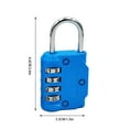 GuLuBin Combination Lock Combination Lock Fitness Suitcase Combination