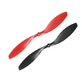 thumbnail image 4 of Hélices RC 1245 12x4.5 Pulgadas CW CCW 2-Pala para Quadcopter Multirotor Negro Rojo 4 Pares con Anillos Adaptadores, 4 of 4