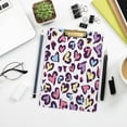 thumbnail image 7 of FMSHPON Heart Leopard Clipboard Hardboard Wood Nursing Clip Board and Pull for Standard A4 Letter 13x9 inches, 7 of 7