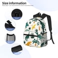 thumbnail image 4 of Goofa Dinosaurs and Tropical Leaves Print Casual Backpack for Women Men,Waterproof High School Bookbag,Lightweight Travel Daypack,Classic College Backpack,Laptob Backpack, 4 of 6