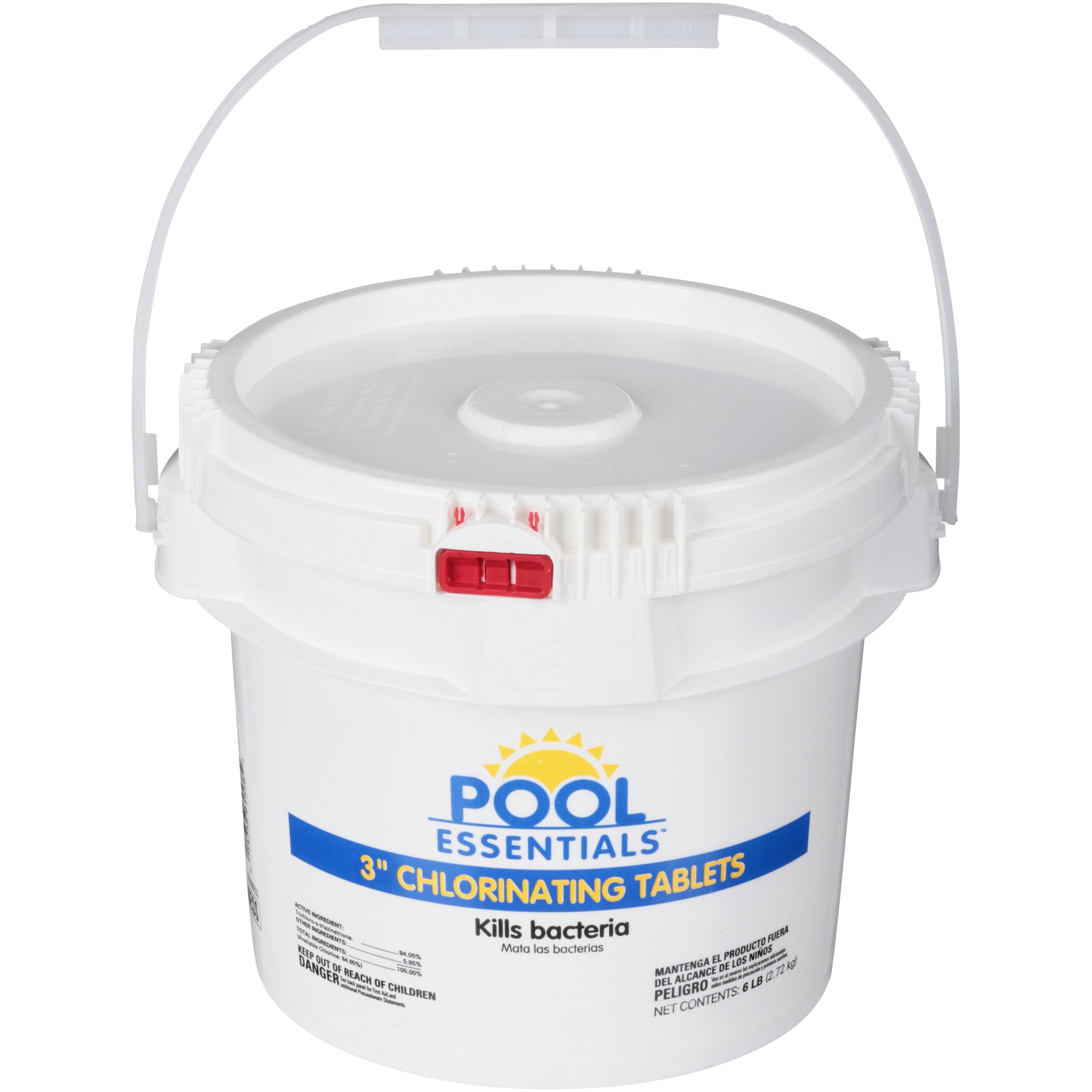 Pool Essentials 3" Chlorinating Tablets 6 lb. Plastic Container