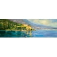 thumbnail image 2 of Stevens, Allayn 18x9 Gold Ornate Wood Framed with Double Matting Museum Art Print Titled - Scenic Italy IV, 2 of 4
