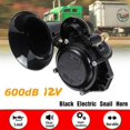 thumbnail image 1 of Bocina de Aire AutomáTica de 12V/24V, Bocina de Aire de Trompeta Ruidosa para CamióN con VáLvula EléCtrica para Coche, VehíCulo, Camiones, AutobúS, Furgoneta, Tren, 1 of 5