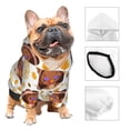 thumbnail image 3 of Balery Fall Turkey Sudadera con Capucha para Perros Pequeños – Ropa para Mascotas, Disfraz para Perros y Gatos, Ideal para Fiestas y Cosplay-Medium, 3 of 7
