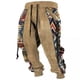 thumbnail image 2 of Pantalones largos Retro Y2k para hombre, sudaderas con capucha con cordón, pantalones de chándal Harajuku con estampado de patrón 3D, ropa deportiva informal de Hip Hop con bolsillo, otoño, 2 of 5