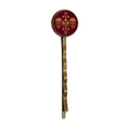 thumbnail image 1 of Mascara roja patrón EsES Unbranded Broche de metal retro, 1 of 3