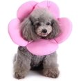 thumbnail image 3 of Comfortable Pet Recovery Cone Collar for Dogs and Cats, Padded Flower Design, Furry Animal Shape, Adjustable Size, 3 of 5