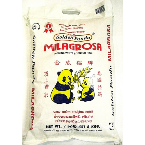 Golden Panda Milagrosa Jasmine Rice 8kg, Golden Panda Milagrosa