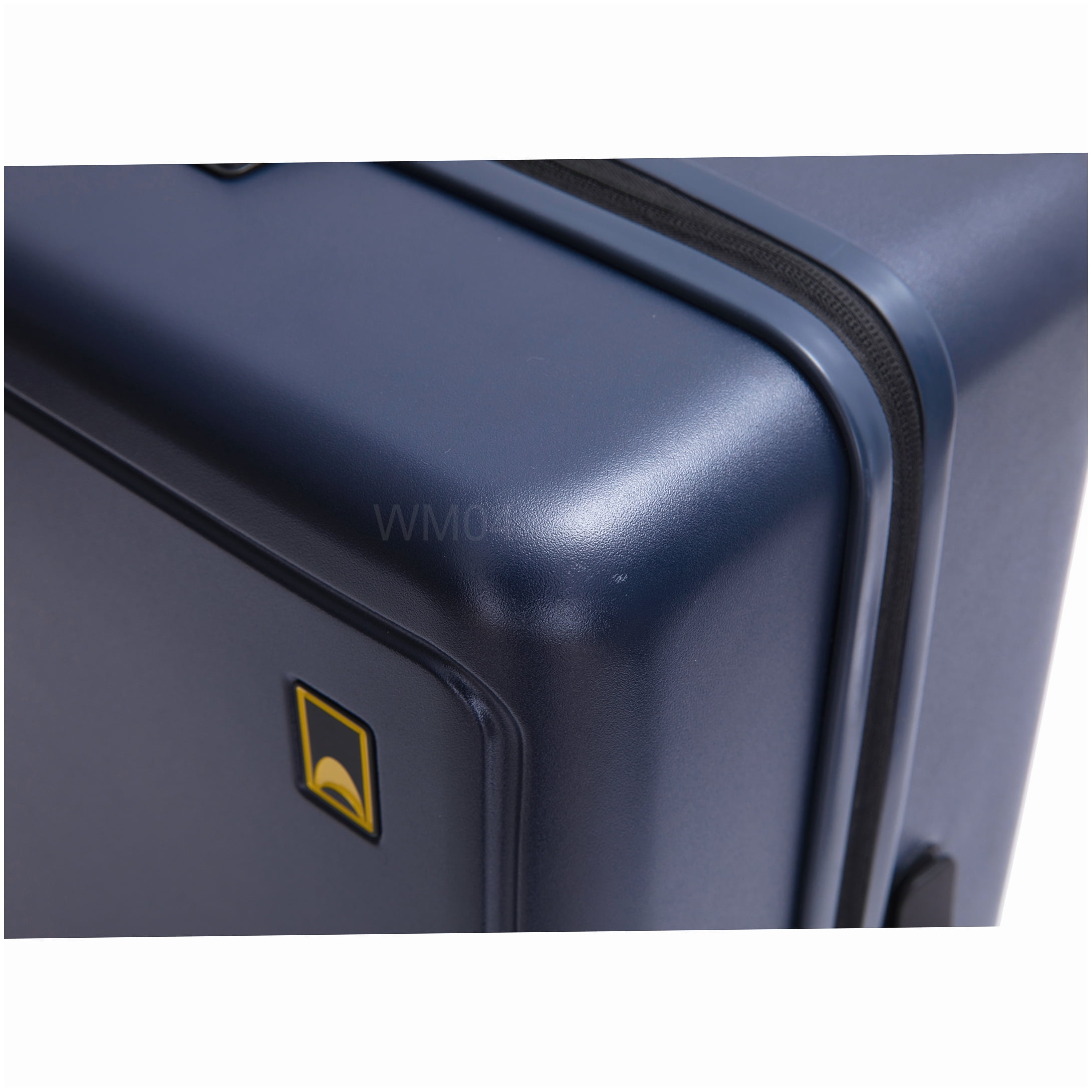 MANGIJOY 19 Inch Airline Approved Carry-On Suitcase, ABS Hardshell Spinner Luggage with Lining Bag, Navy Blue