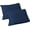 Navy, variant on 100% Jersey Knit Cotton, 2 Standard Pillow Case-Pink