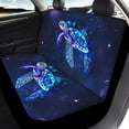 thumbnail image 4 of Pzuqiu Sea Turtle Car Seat Covers 3 Pieces Car Seat Covers Full Set Breathable Interior Accessories Suitable for Truck Sedans, 4 of 10