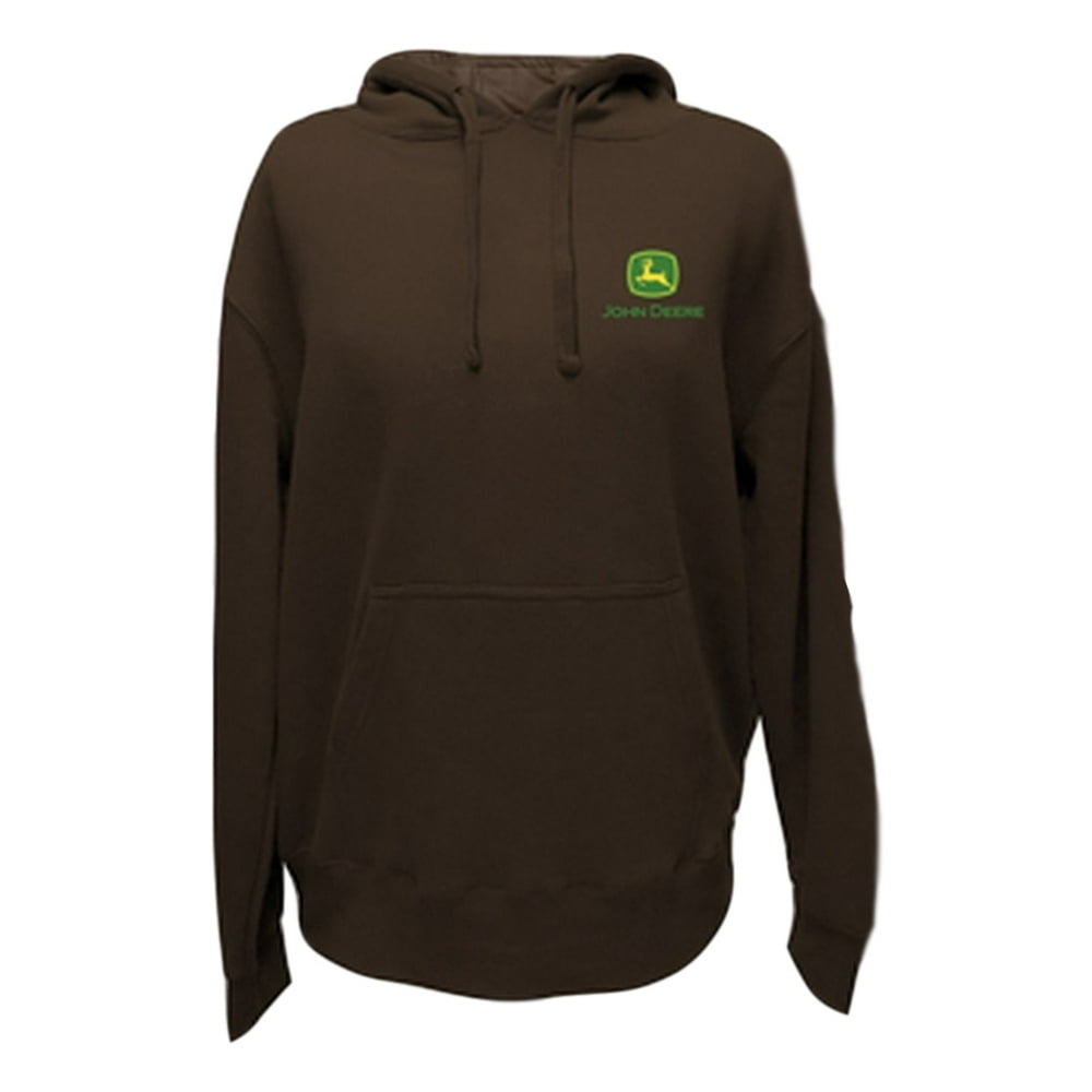 John Deere John Deere Western Sweatshirt Mens Shadow Deer Brown