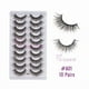 thumbnail image 1 of False Eyelashes Natural Look 10 Pairs Reusable Adhesive Eyelashes, 1 of 4