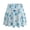 Blue Pink Starfish Pattern, variant on Whosucclay White Lily Floral Pattern Built-in Shorts Golf Skort, 2 Side Pockets High Waisted Polyester Spandex Athletic Skort for Training Tennis Pickleball, Size XX-Large