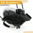 thumbnail image 3 of Unique Bargains Front Right Power Door Lock Actuator Motor for INFINITI EX35 08-12 No.805001BA0A, 3 of 8