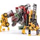 thumbnail image 1 of DK Demon Knight-Robot de transformación de 45CM, figura de acción 5 en 1, modelo de motores de fuego de avión, juguetes de deformación ABS Fivean unisex, 1 of 2