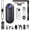 Black, variant on Varnock HD Action Camera, 4K Ultra HD Mini Action Cam with Magnetic Mount, 360° Rotation Wearable POV Camera for Motorcycle, Bicycle, Diving, Travel & Sports