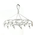 thumbnail image 1 of Multi Clip Hanger,Clothes Drying Hanger Stainless Stainless Steel Clothes Drying Hanger Underwear Hanging Rack High-End Performance, 1 of 8