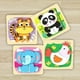 thumbnail image 4 of Rompecabezas de madera de 4 piezas con patrones de animales, juguete de desarrollo, actividades de aprendizaje para Estilo A, 4 of 8