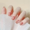 thumbnail image 5 of Butterfly Ballet Diamond Nail Removable Patch, 5 of 5