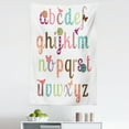 thumbnail image 1 of Letters Tapestry, Girly Feminine Typography Set Colorful Letters with Flowers Birds and Butterflies, Fabric Wall Hanging Decor for Bedroom Living Room Dorm, 5 Sizes, Multicolor, by Ambesonne, 1 of 1