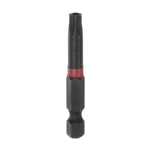 Unique Bargains T30 Magnetic Security Impact Torx Screwdriver Bit 1/4' Hex Shank 2' Length