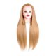 thumbnail image 1 of Cabezal de entrenamiento de peluquería Mannequin Head Multipurpose Practice Herramientas Cosmetología Cabeza de muñeca para acondicionamiento de Oro claro, 1 of 9