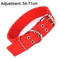 thumbnail image 2 of Collar de perro ajustable militar, anillo en D de 2 pulgadas de ancho y hebilla collar de perro de 2 líneas, 2 of 5