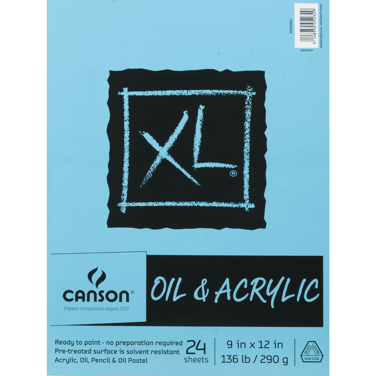 Acrylic Paint Pad, 9" x 12", 24 Sheets photo 2